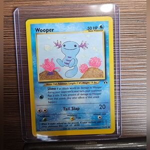 Wooper Pokemon Trading Card